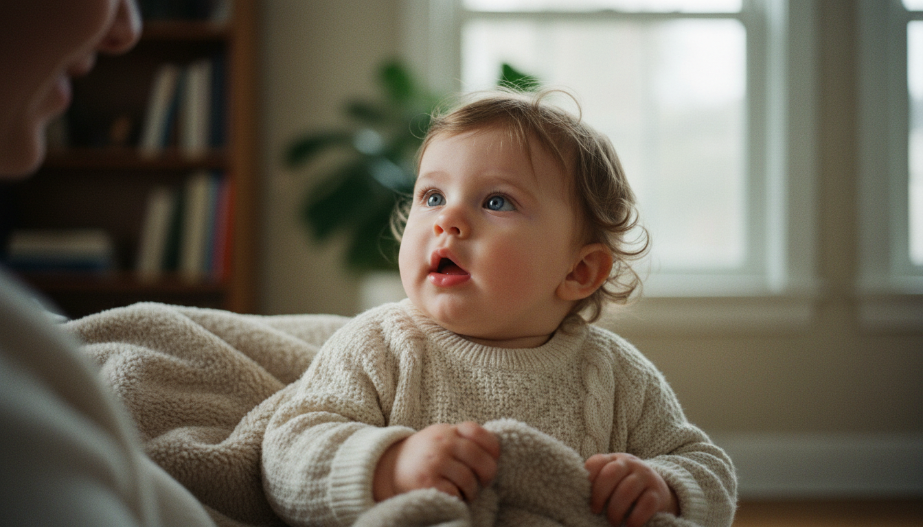 découvrez quand et pourquoi votre bébé commence à dire 'maman' et 'papa', et comment encourager ses premiers mots avec amour et patience.