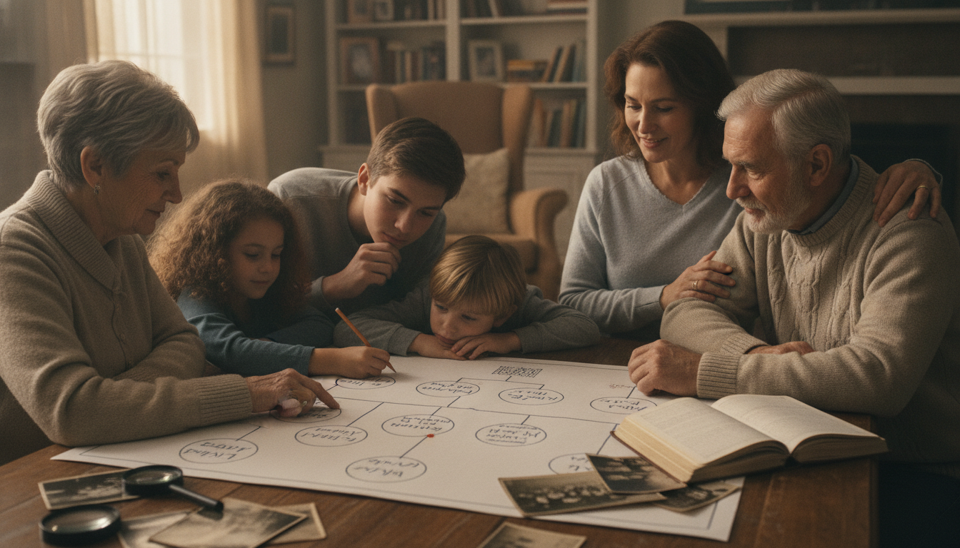 découvrez comment lynn noe vous guide pour explorer en profondeur l’univers des enfants et des beaux-enfants dans votre arbre généalogique, enrichissant ainsi votre histoire familiale.
