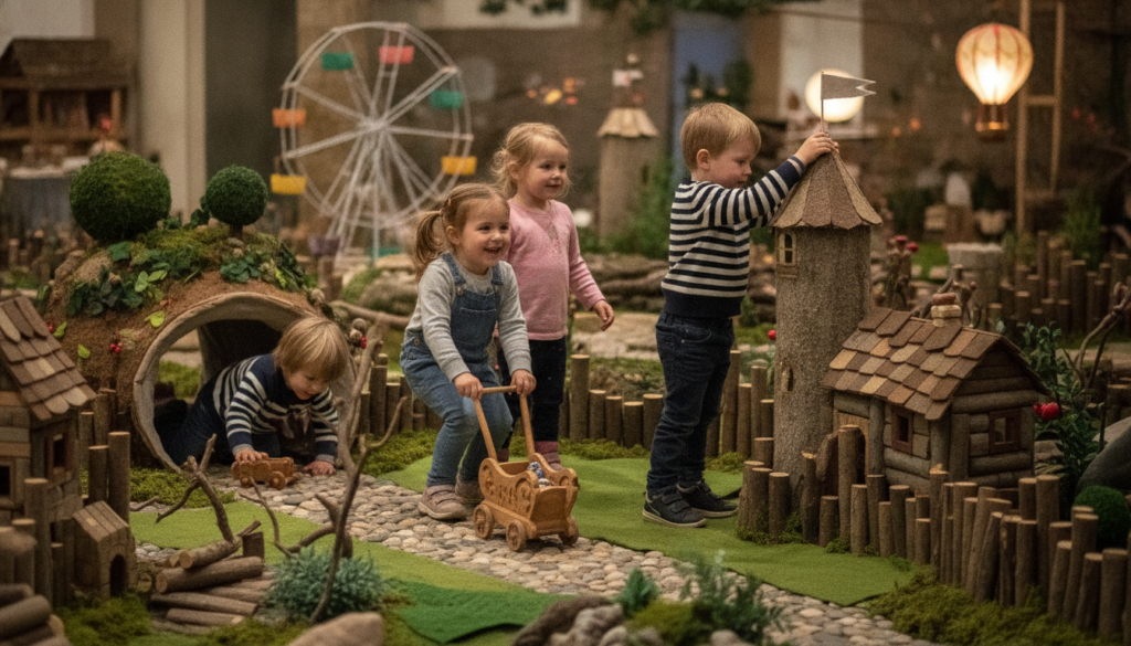 découvrez palomano, le parc indoor magique où les enfants explorent un monde miniature enchanteur, rempli d'aventures ludiques et de moments inoubliables.